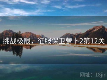 挑战极限，征服保卫萝卜2第12关