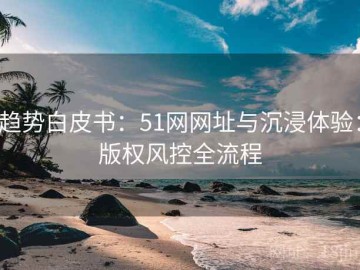 趋势白皮书：51网网址与沉浸体验：版权风控全流程