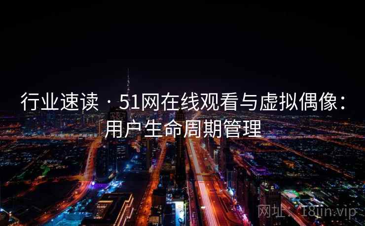 行业速读 · 51网在线观看与虚拟偶像：用户生命周期管理