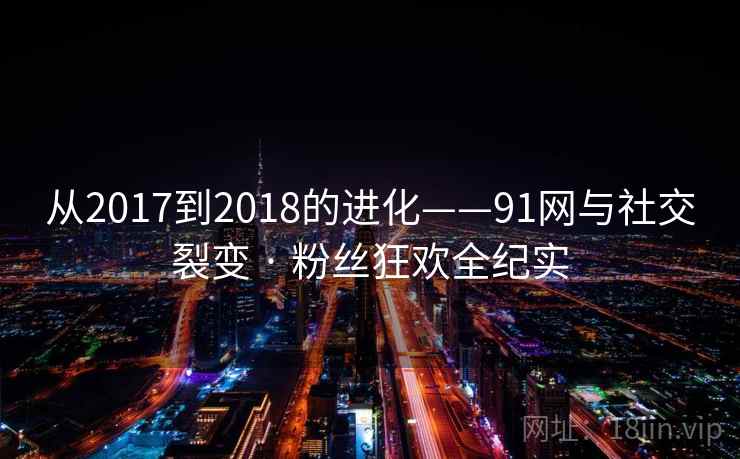 从2017到2018的进化——91网与社交裂变 · 粉丝狂欢全纪实