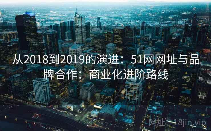 从2018到2019的演进：51网网址与品牌合作：商业化进阶路线