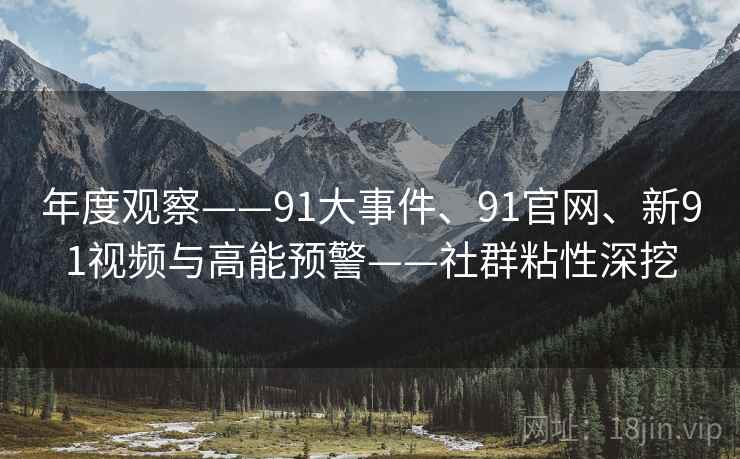 年度观察——91大事件、91官网、新91视频与高能预警——社群粘性深挖