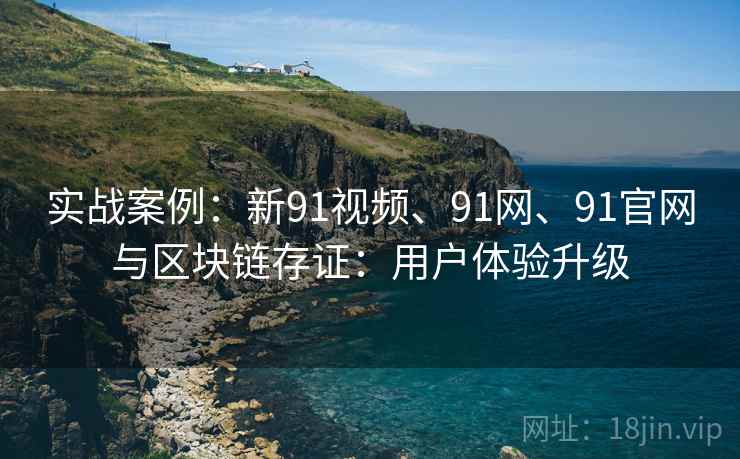 实战案例：新91视频、91网、91官网与区块链存证：用户体验升级